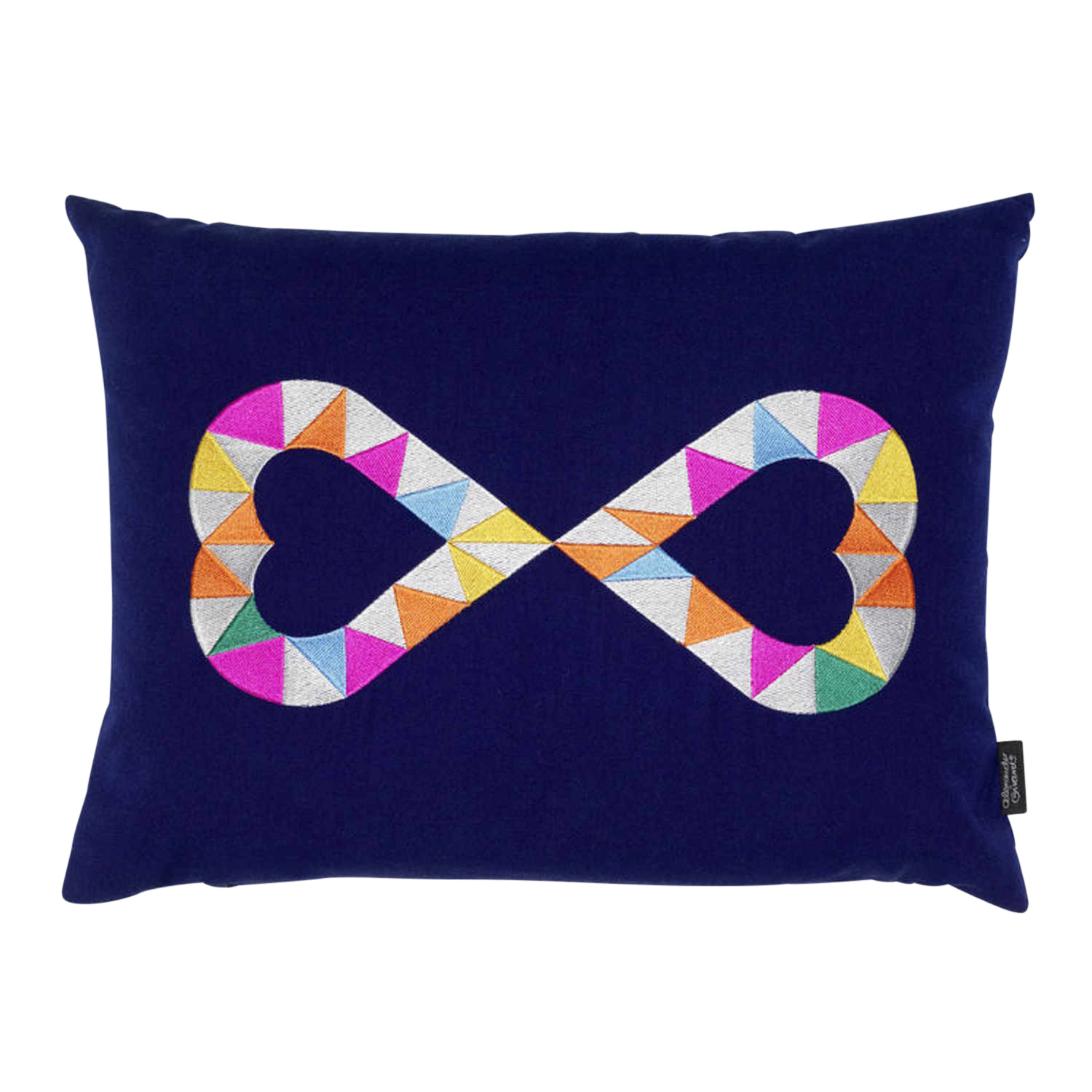 Embroidered Pillow Double Heart 2 Kissen von Vitra