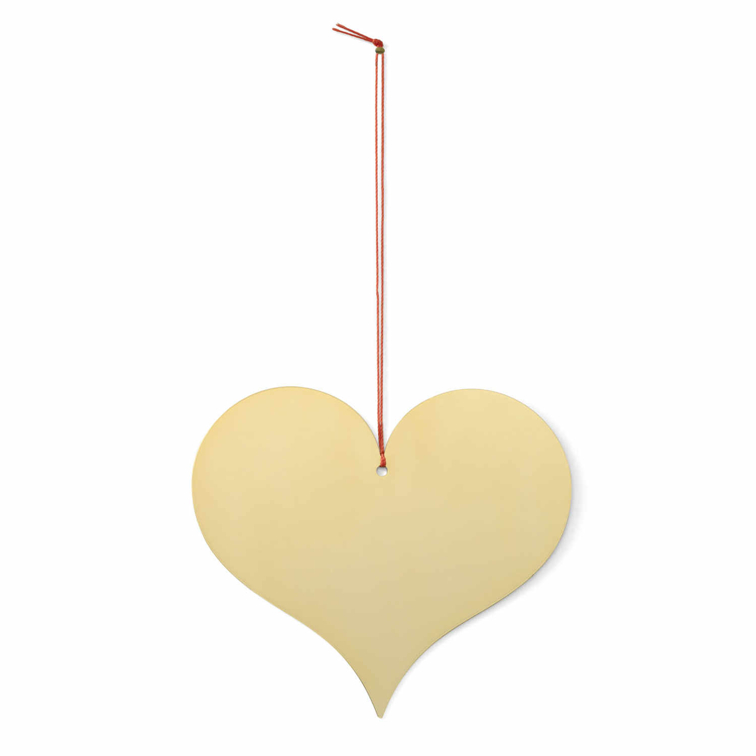 Girard Ornaments 6er-Set Hängeschmuck, Motiv heart von Vitra