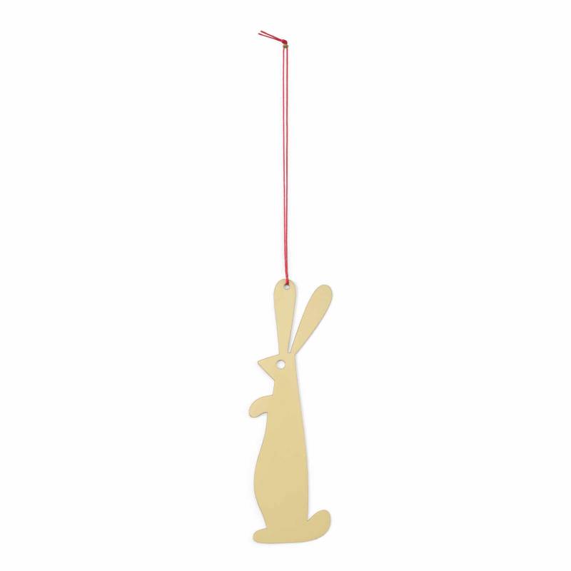 Girard Ornaments 6er-Set Hängeschmuck, Motiv rabbit von Vitra