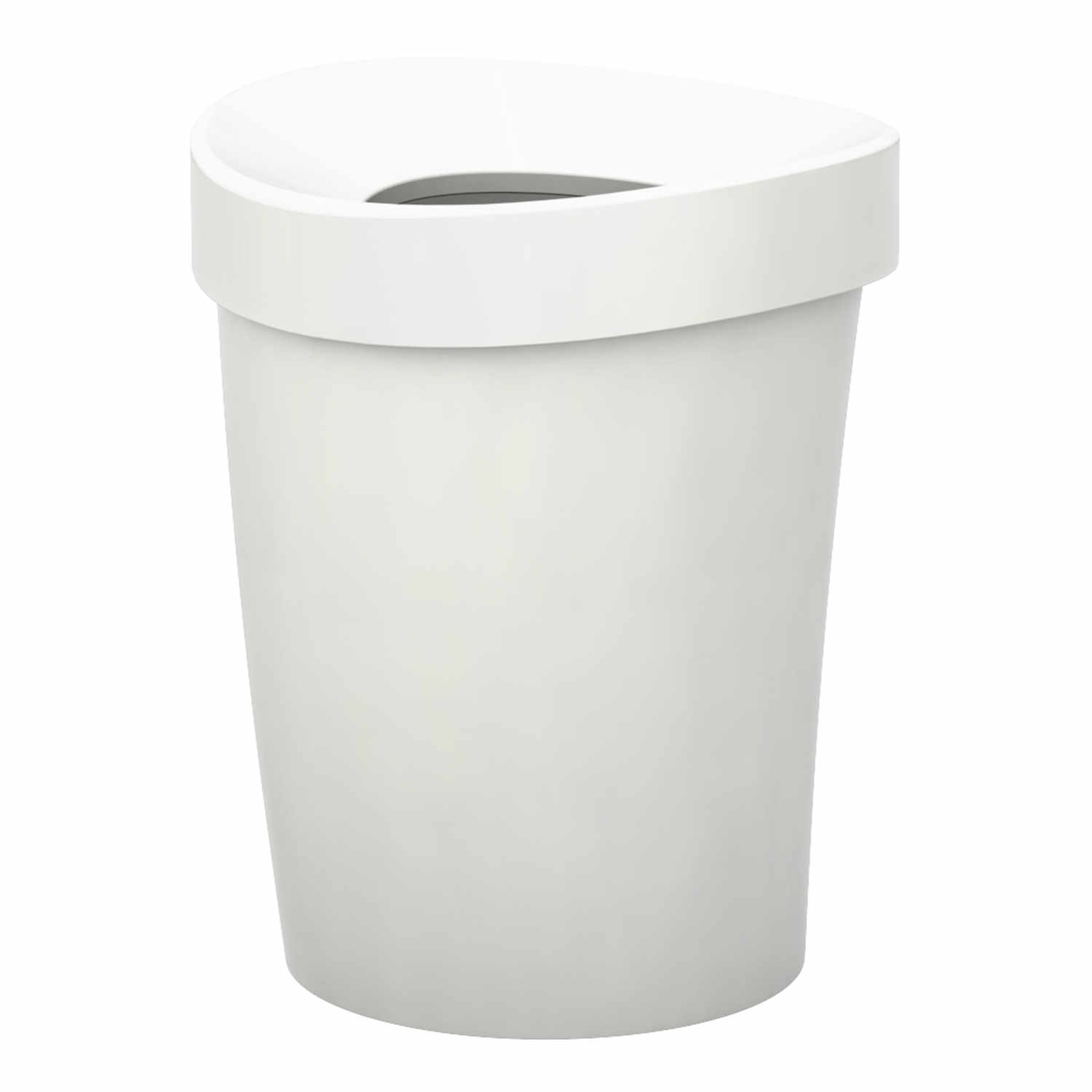 Happy Bin Abfalleimer, Grösse small d. 23,5 cm, Farbe weiss von Vitra