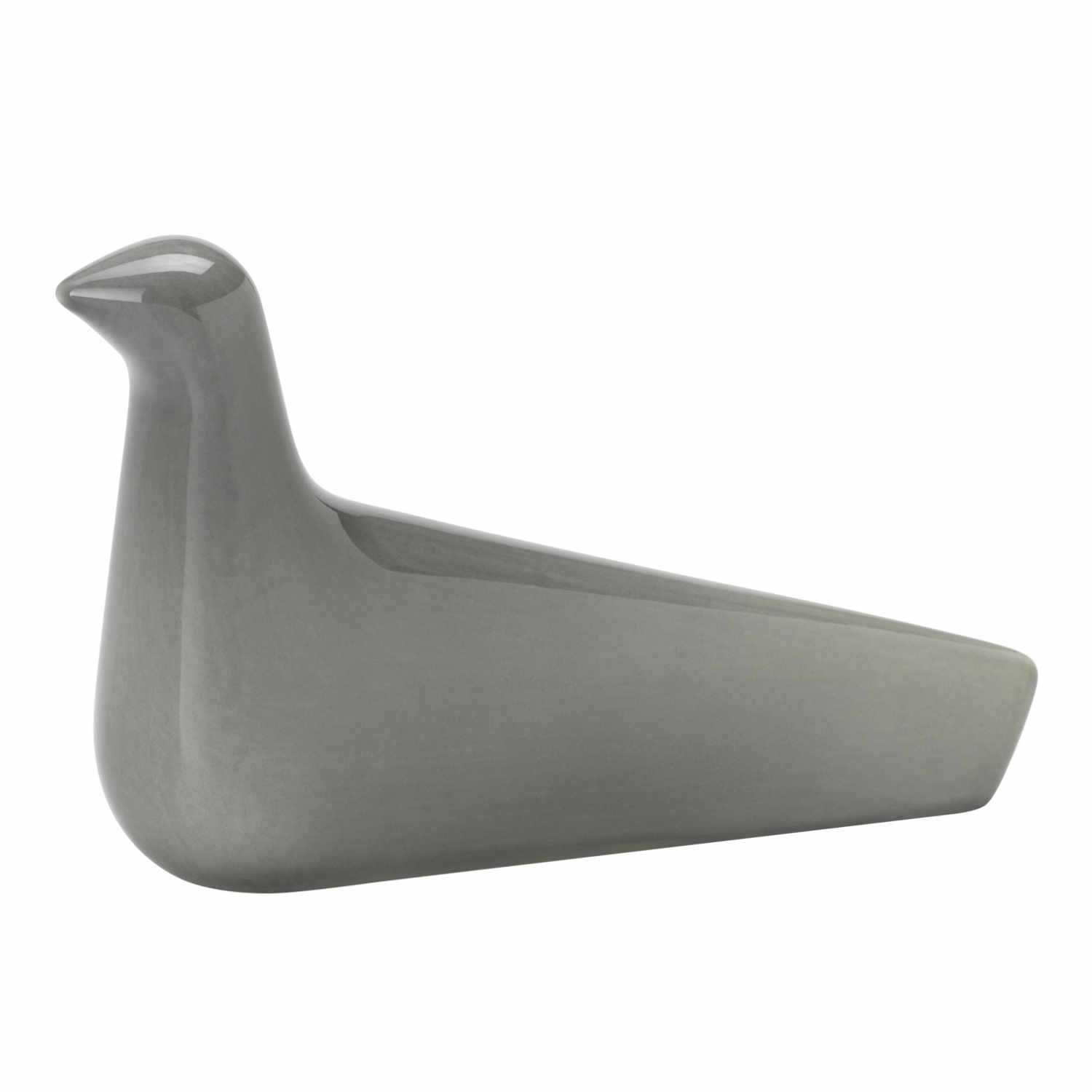 L'Oiseau Ceramic Figur, Farbe moosgrau glänzend von Vitra