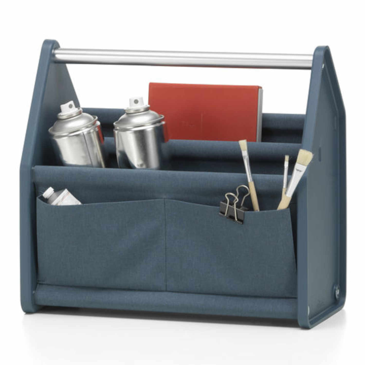 Locker Box small Aufbewahrungsbox, Farbe meerblau re von Vitra