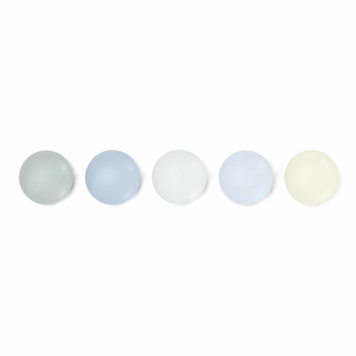 Magnet Dots 5er-Set Magnete, Farbe hell Magnet Dots 5er-Set Magnete, Farbe hell von Vitra
