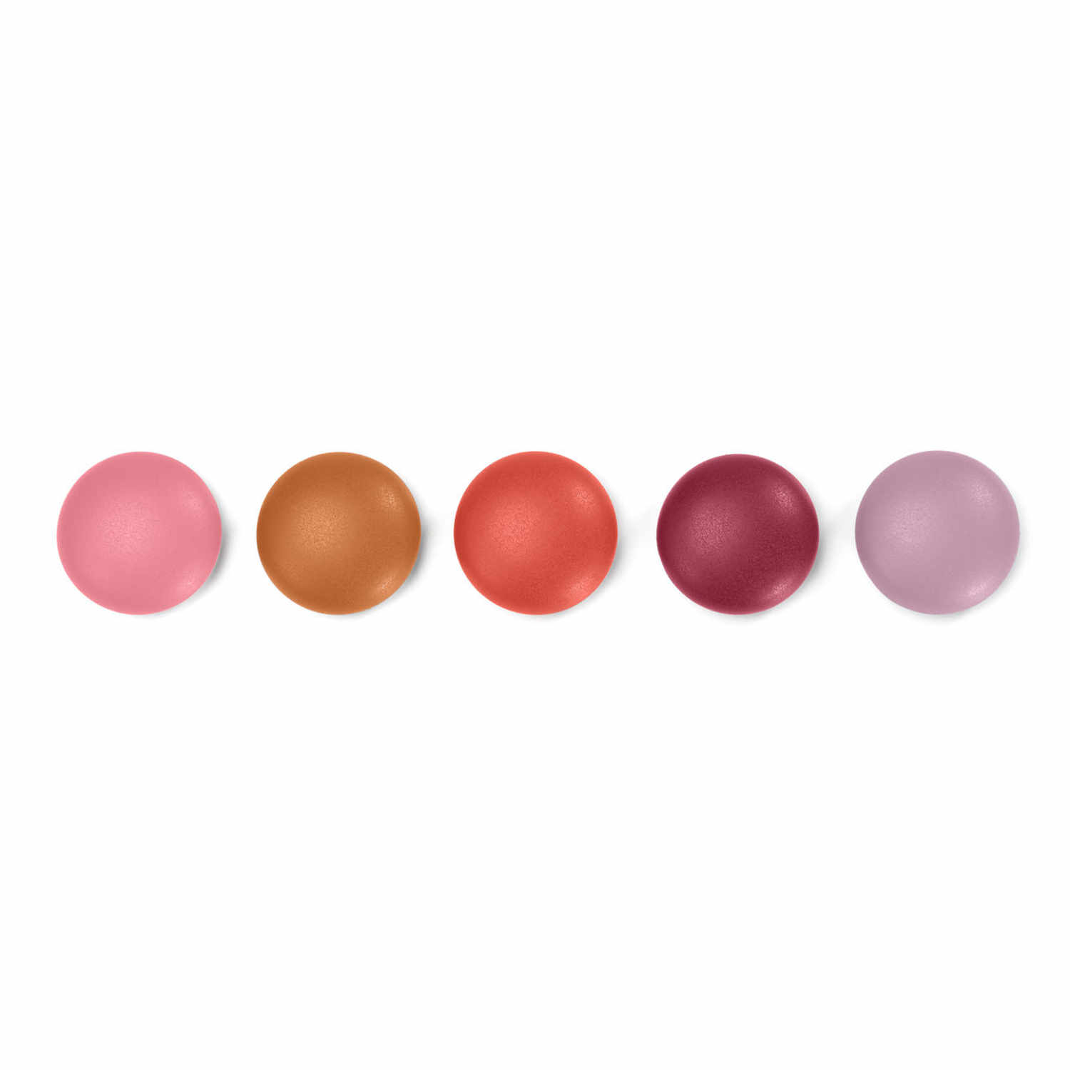 Magnet Dots 5er-Set Magnete, Farbe rot von Vitra