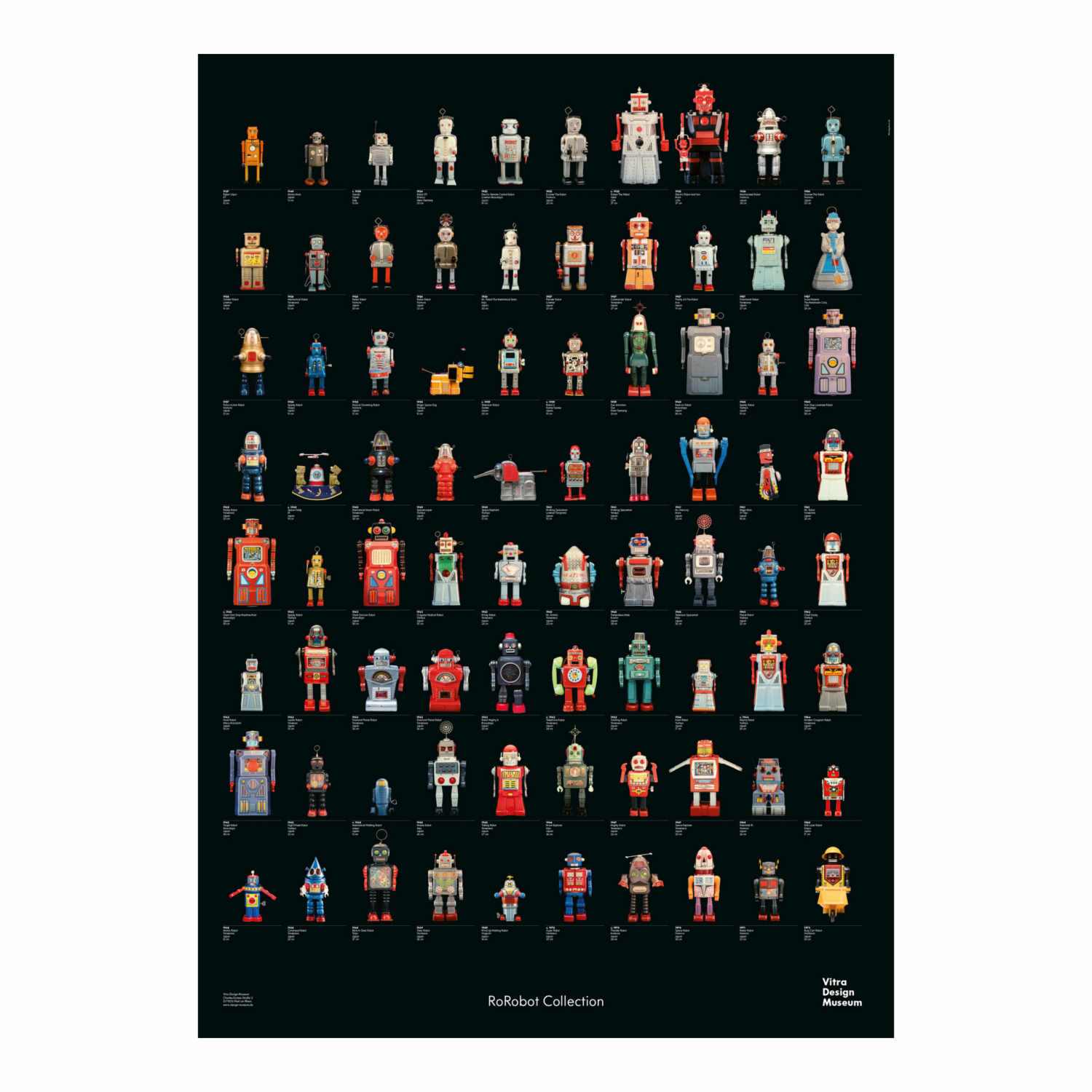 R.F Robot Collection Poster R.F Robot Collection Poster von Vitra