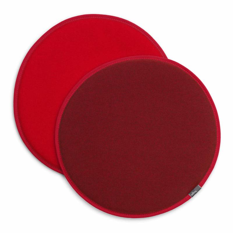 Seat Dots Sitzkissen/Sitzauflage, Farbe rot/coconut - poppy red von Vitra