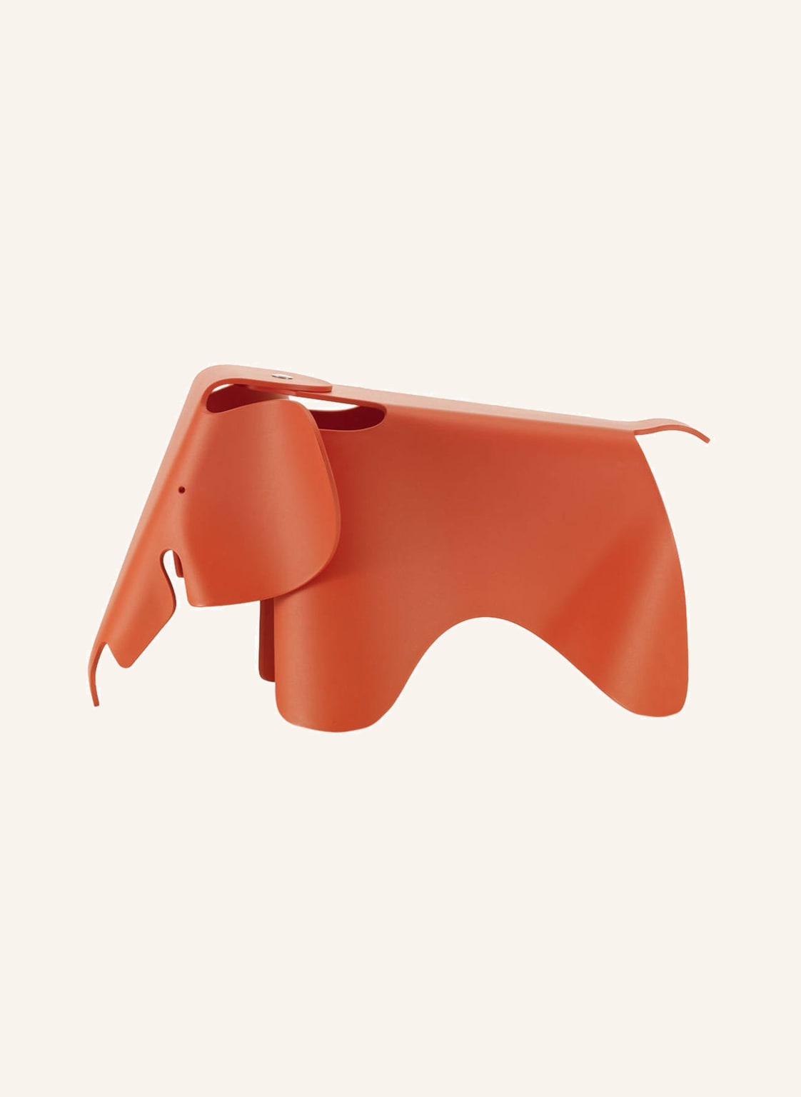 Vitra Dekofigur Eames Elephant Small rot von Vitra