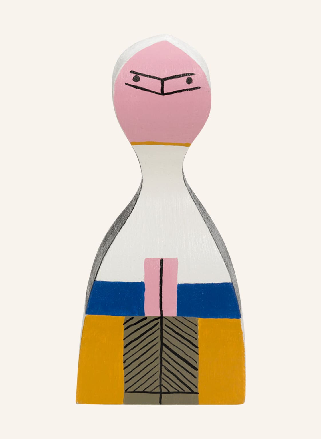 Vitra Dekofigur Wooden Doll No. 15 orange von Vitra