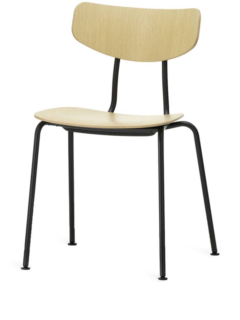 Vitra Moca metal frame oak chair - Neutrals von Vitra