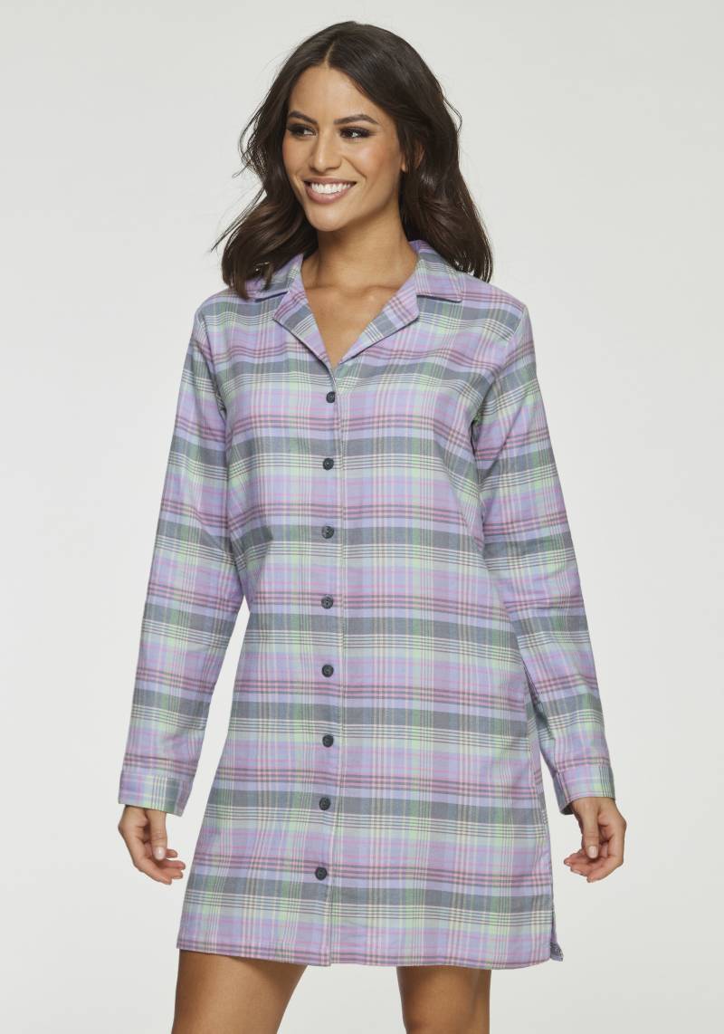 Vivance Dreams Nachthemd, aus kuschelig weichem Flanell von Vivance Dreams