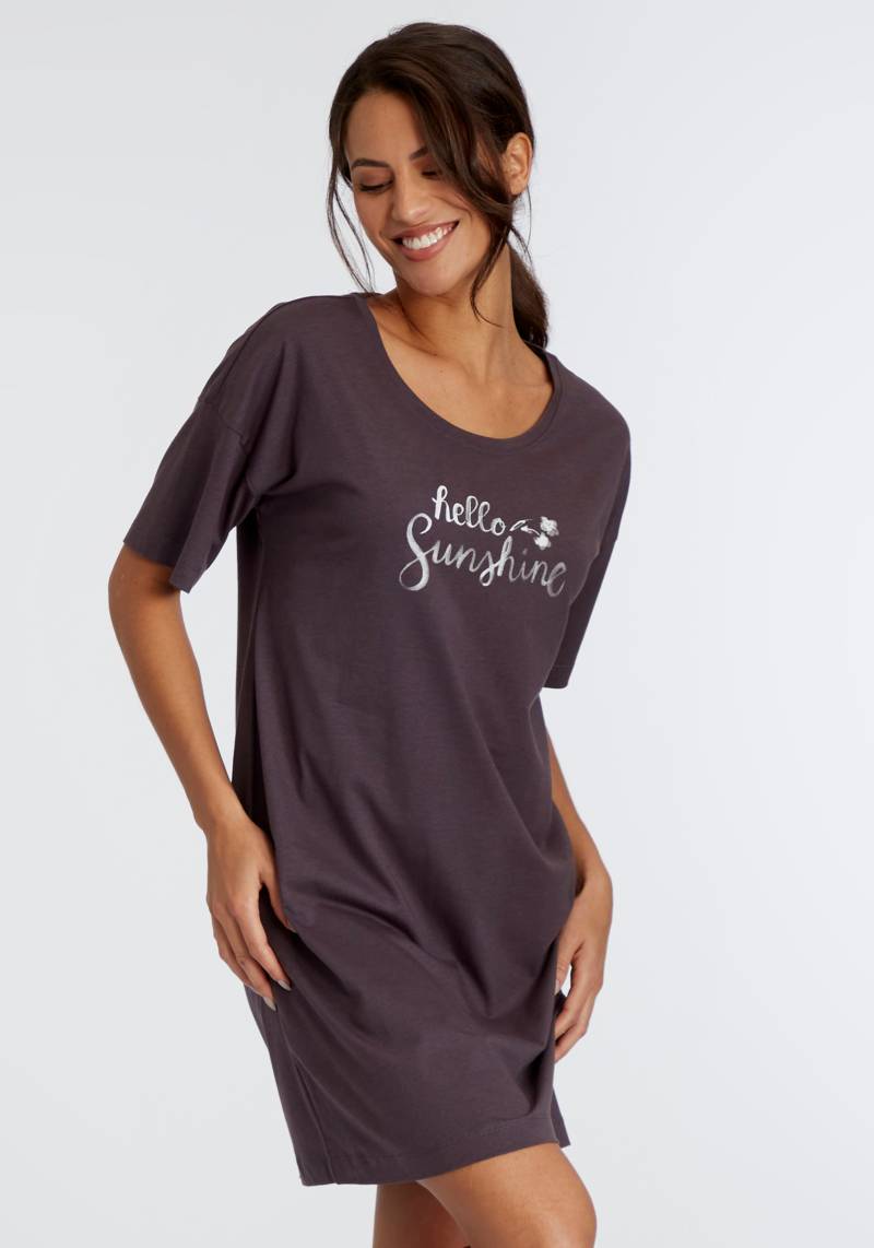 Vivance Dreams Sleepshirt, mit Frontdruck von Vivance Dreams