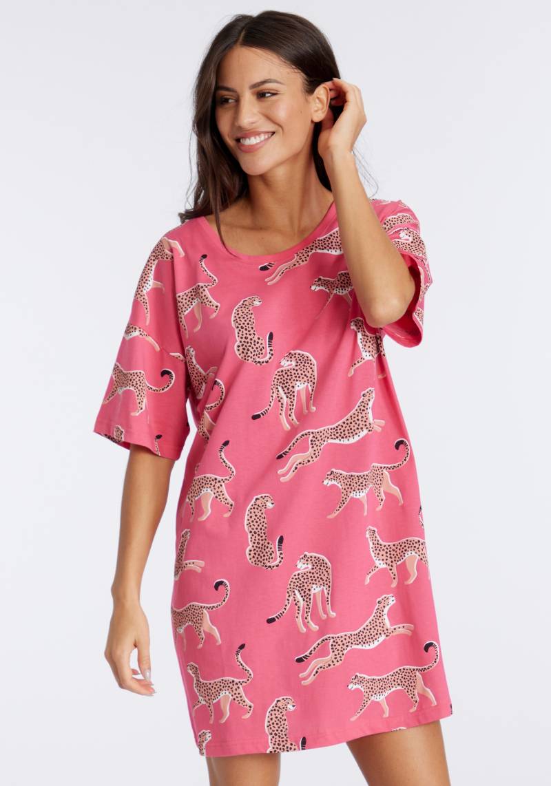 Vivance Dreams Sleepshirt, mt Animal Alloverprint von Vivance Dreams