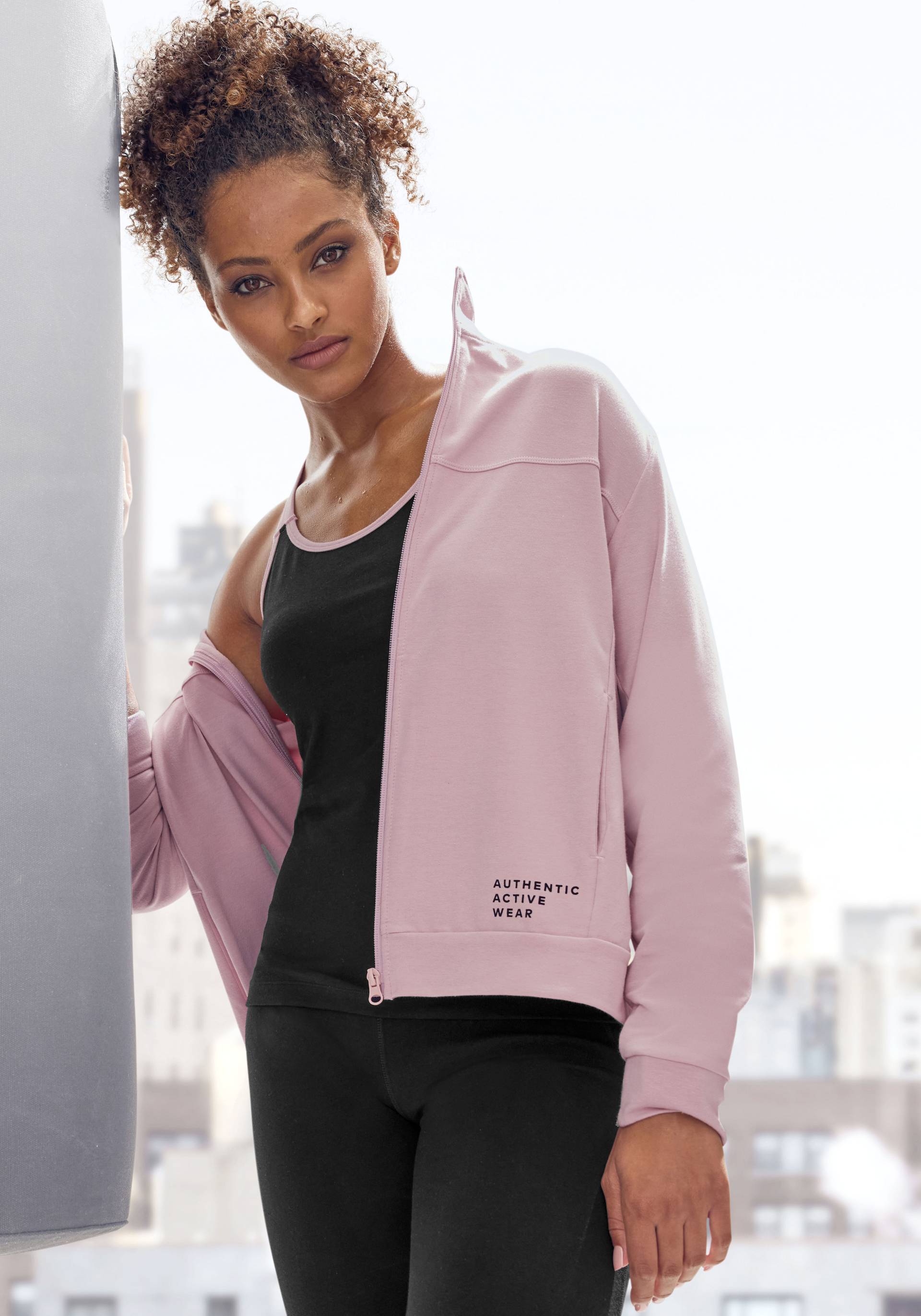 Vivance active Sweatjacke, Sportjacke mit seitlichen Taschen Vivance active Sweatjacke, Sportjacke mit seitlichen Taschen von Vivance active