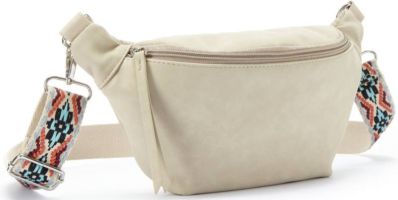 Vivance Bauchtasche »Umhängetasche, Hüfttasche«, Crossbody-Bag, Gürteltasche, austauschbarer Schulterriemen VEGAN von Vivance