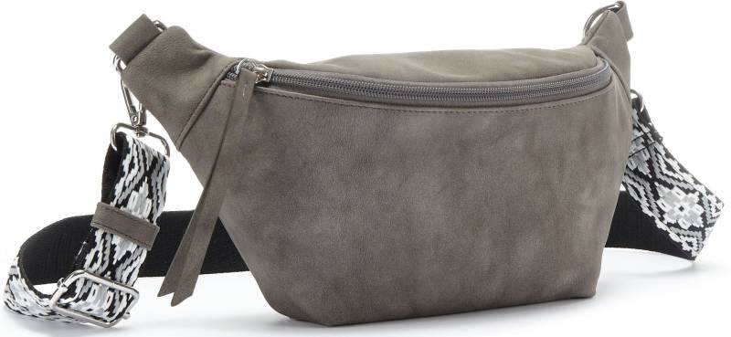 Vivance Bauchtasche »Umhängetasche, Hüfttasche«, Crossbody-Bag, Gürteltasche, austauschbarer Schulterriemen VEGAN von Vivance