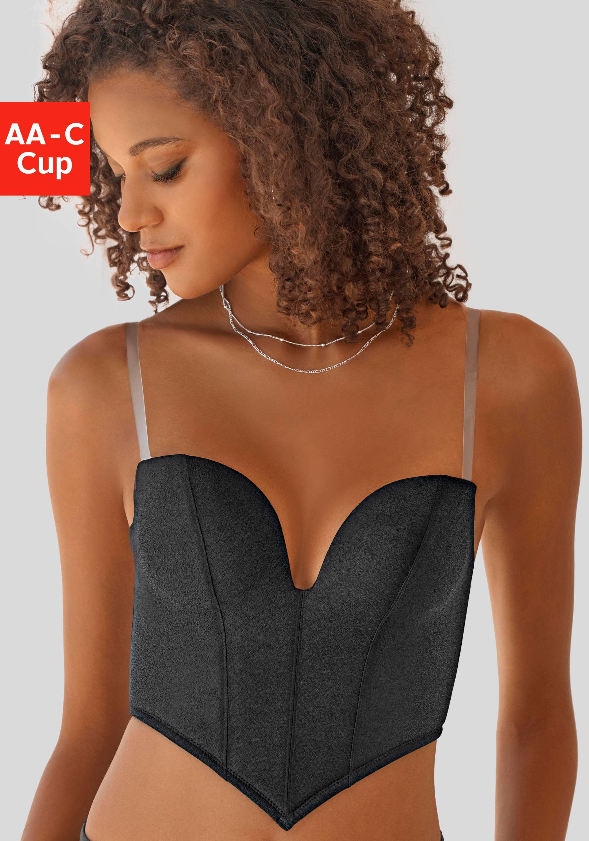 Vivance Corsage, mit Push-up-Kissen und austauschbaren Trägern, sexy Dessous Vivance Corsage, mit Push-up-Kissen und austauschbaren Trägern, sexy Dessous von Vivance