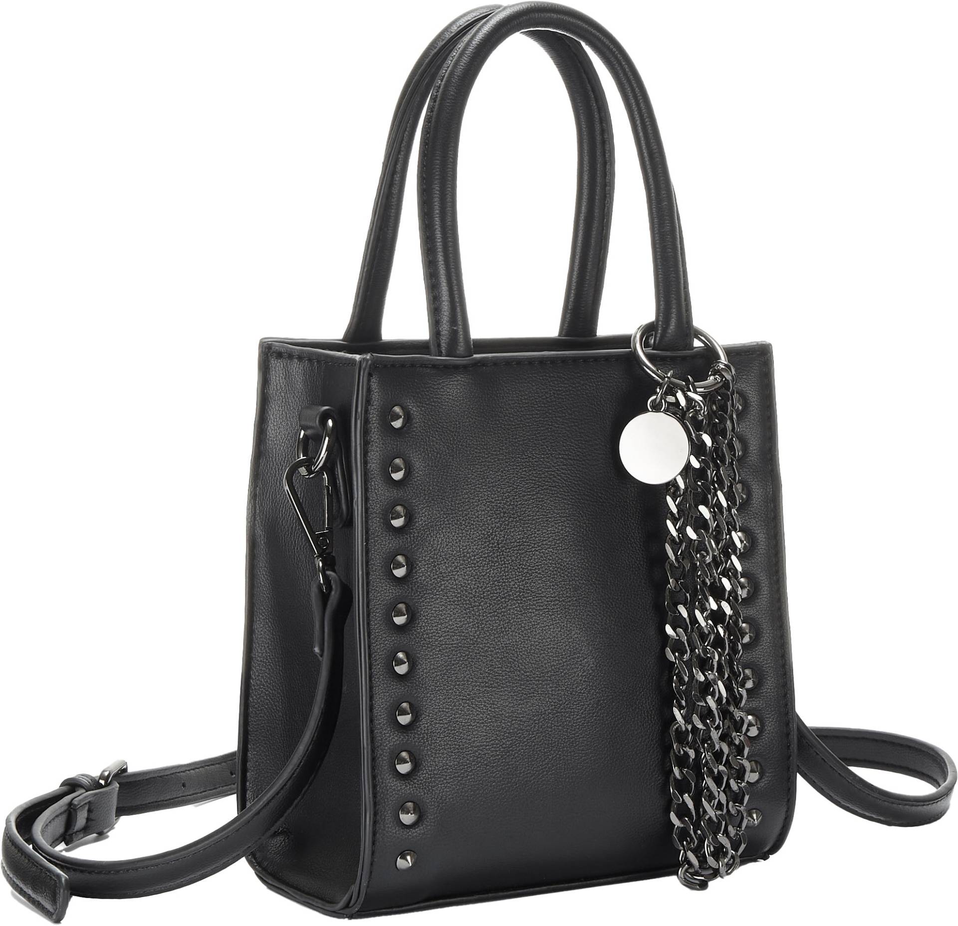 Vivance Handtasche »Minibag«, mit Nietendetails, Schultertasche, Henkeltasche, Crossbody Bag VEGAN Vivance Handtasche »Minibag«, mit Nietendetails, Schultertasche, Henkeltasche, Crossbody Bag VEGAN von Vivance