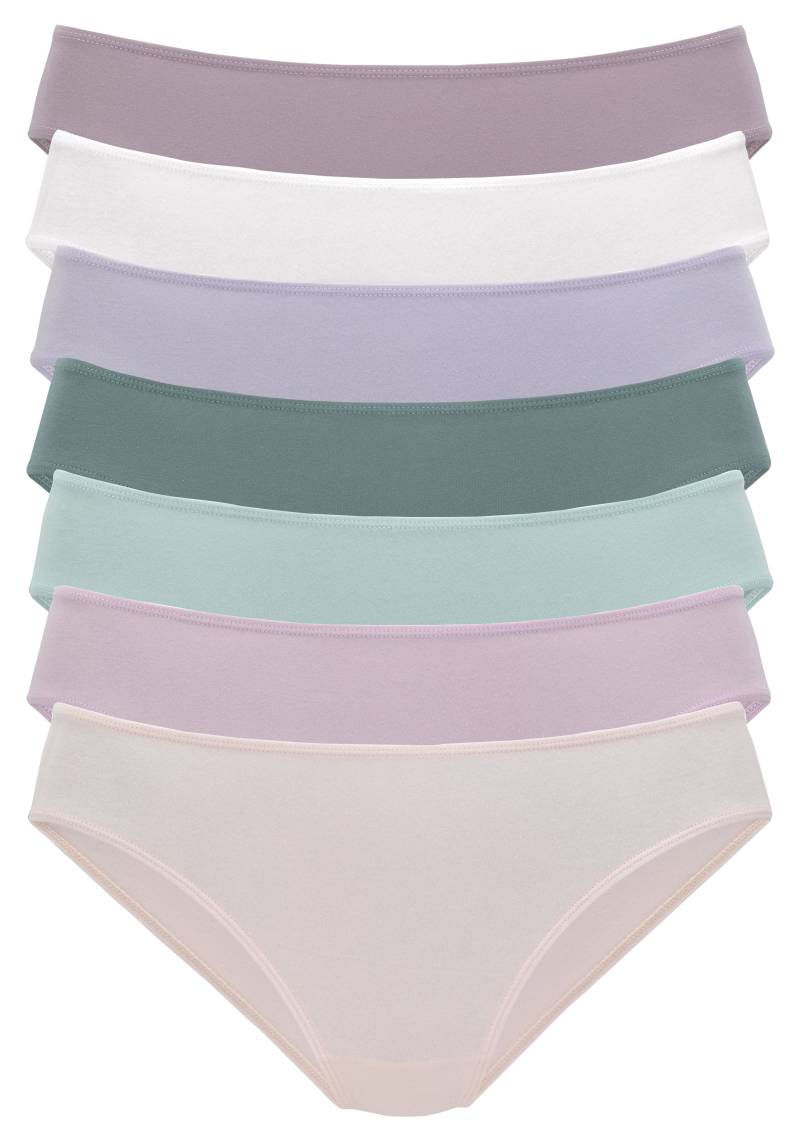 Vivance Jazz-Pants Slips, (7er-Pack), in frischen und gedeckten Farben von Vivance