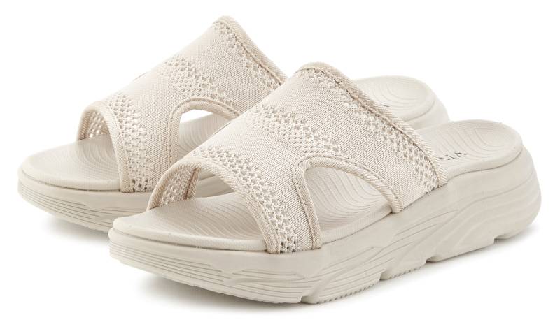 Vivance Pantolette, Mules, Sandale, offener Schuh mit modischer Chunky-Sohle VEGAN von Vivance