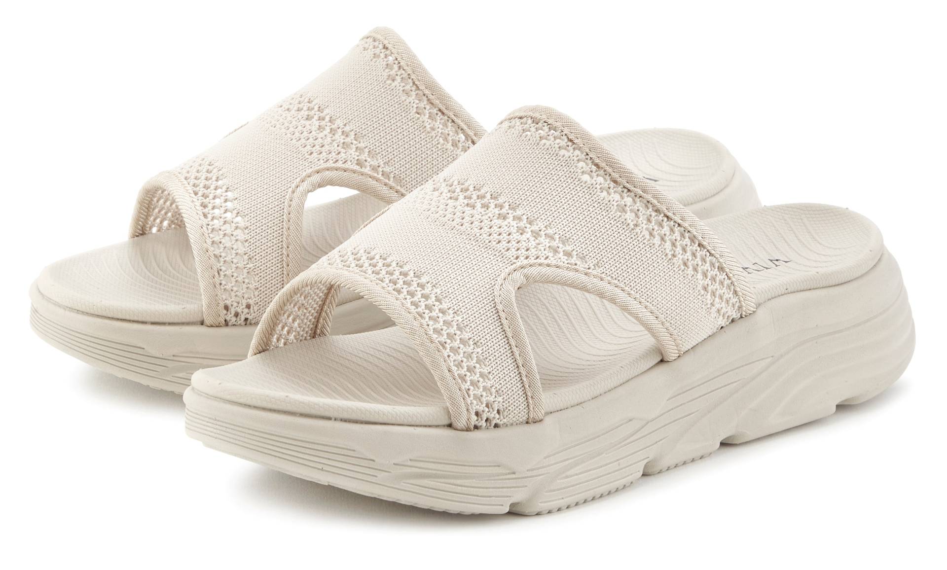 Vivance Pantolette, Mules, Sandale, offener Schuh mit modischer Chunky-Sohle VEGAN Vivance Pantolette, Mules, Sandale, offener Schuh mit modischer Chunky-Sohle VEGAN von Vivance