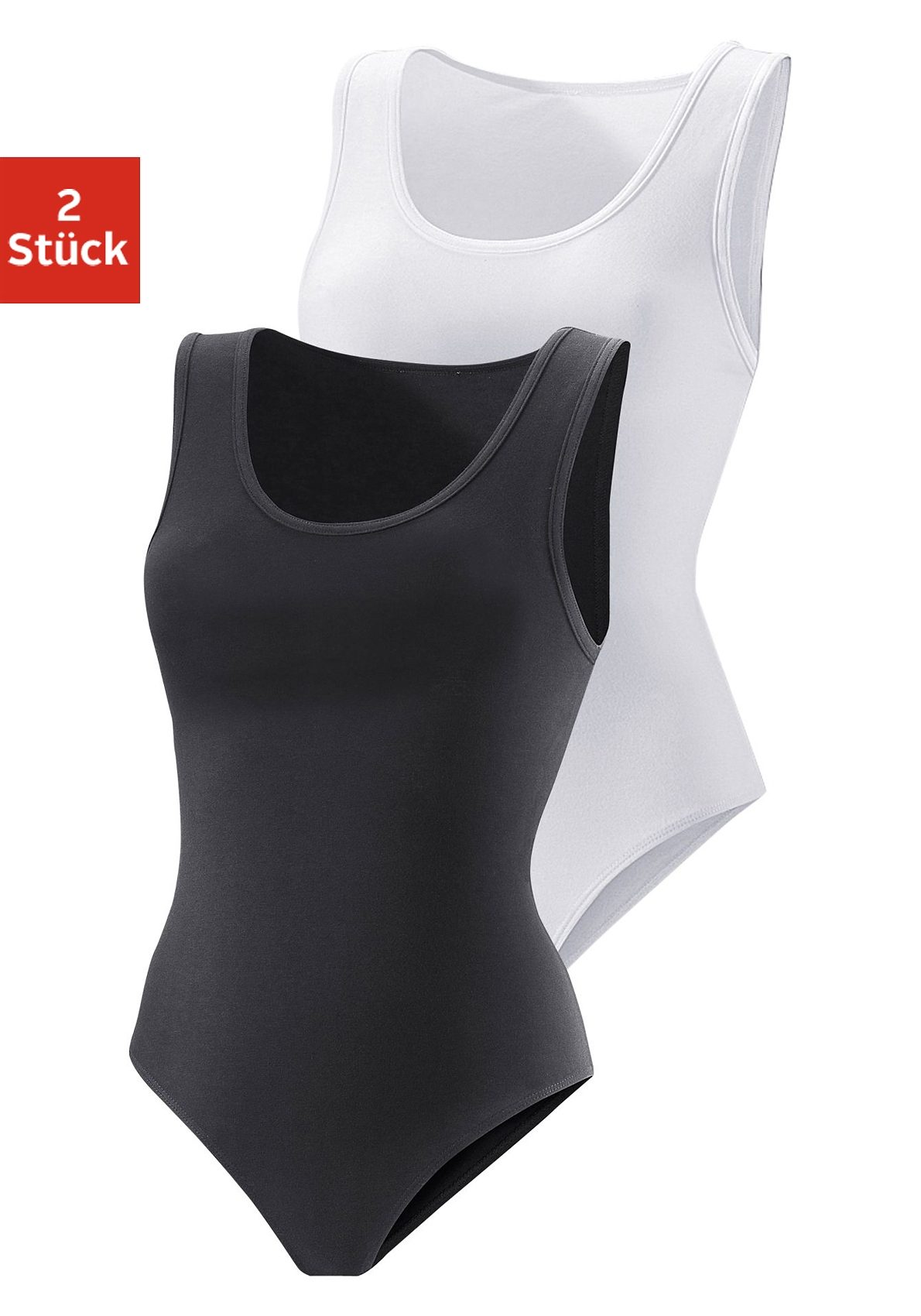 Vivance Shirtbody, (2er-Pack) von Vivance