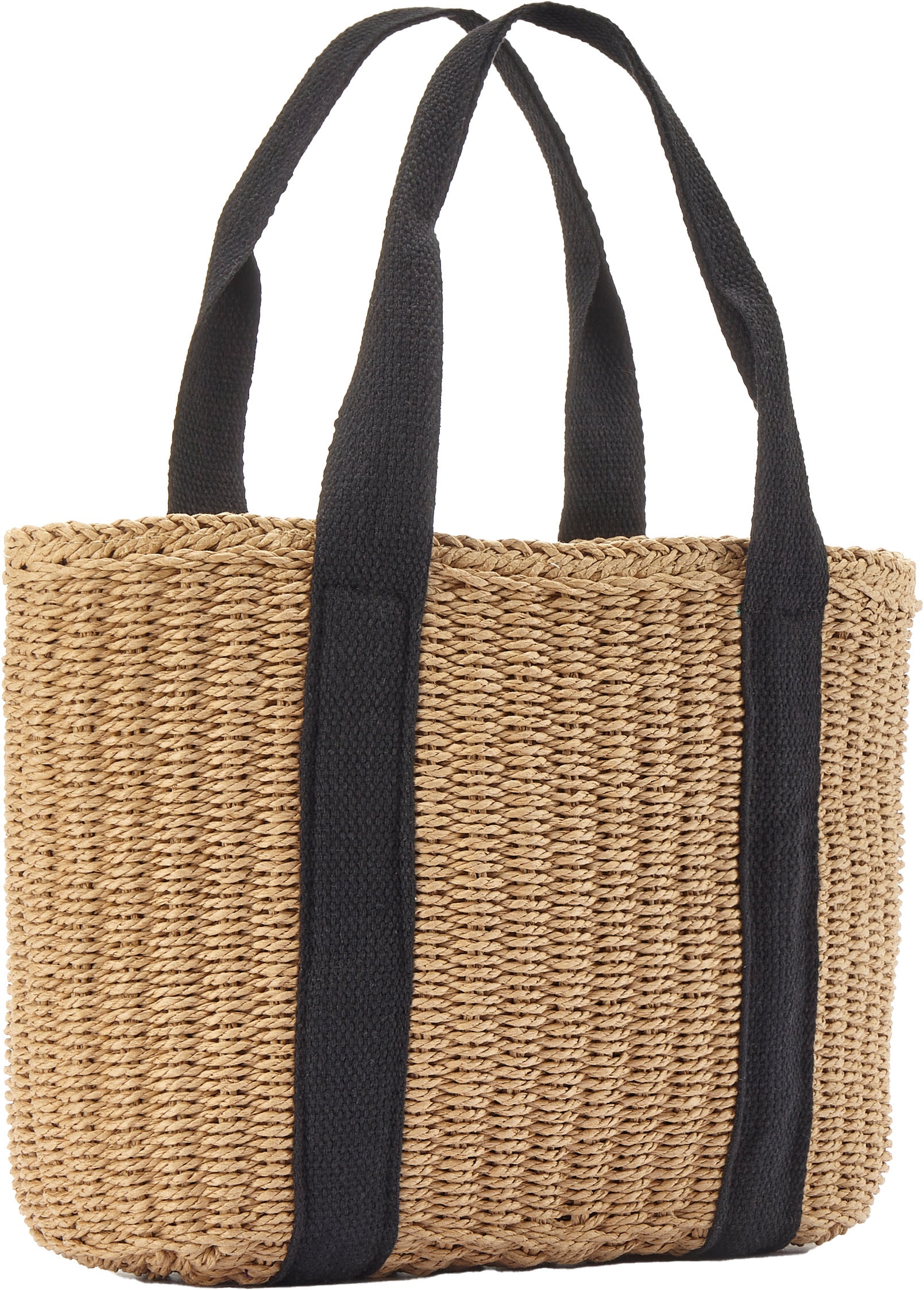 Vivance Shopper »Strandtasche«, Schultertasche,Korbtasche,Tragetasche,Bast-Optik VEGAN von Vivance