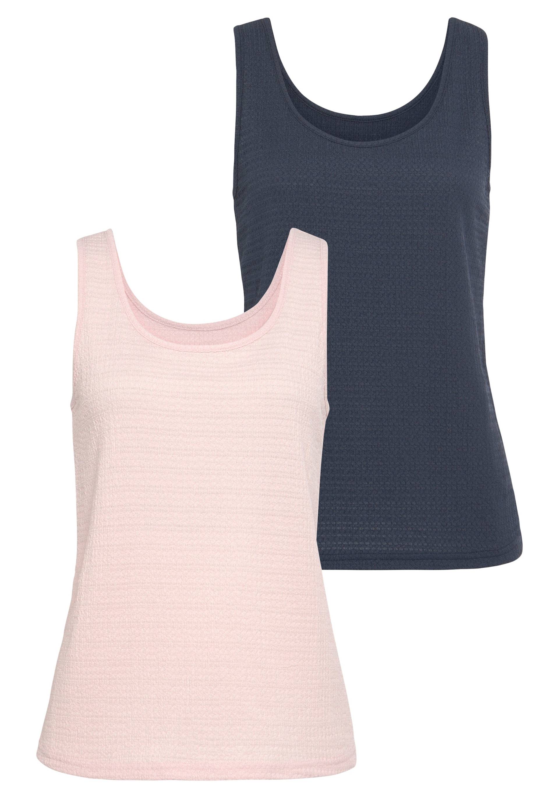 Vivance Strandtop »mit Tanktopträgern, Rundhals,«, (Packung, 2 tlg.) von Vivance