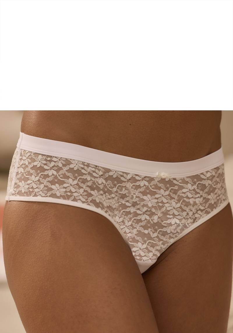 Vivance Stringpanty, aus zarter Spitze in blumiger Optik mit hübschem Zierdetail, Dessous von Vivance
