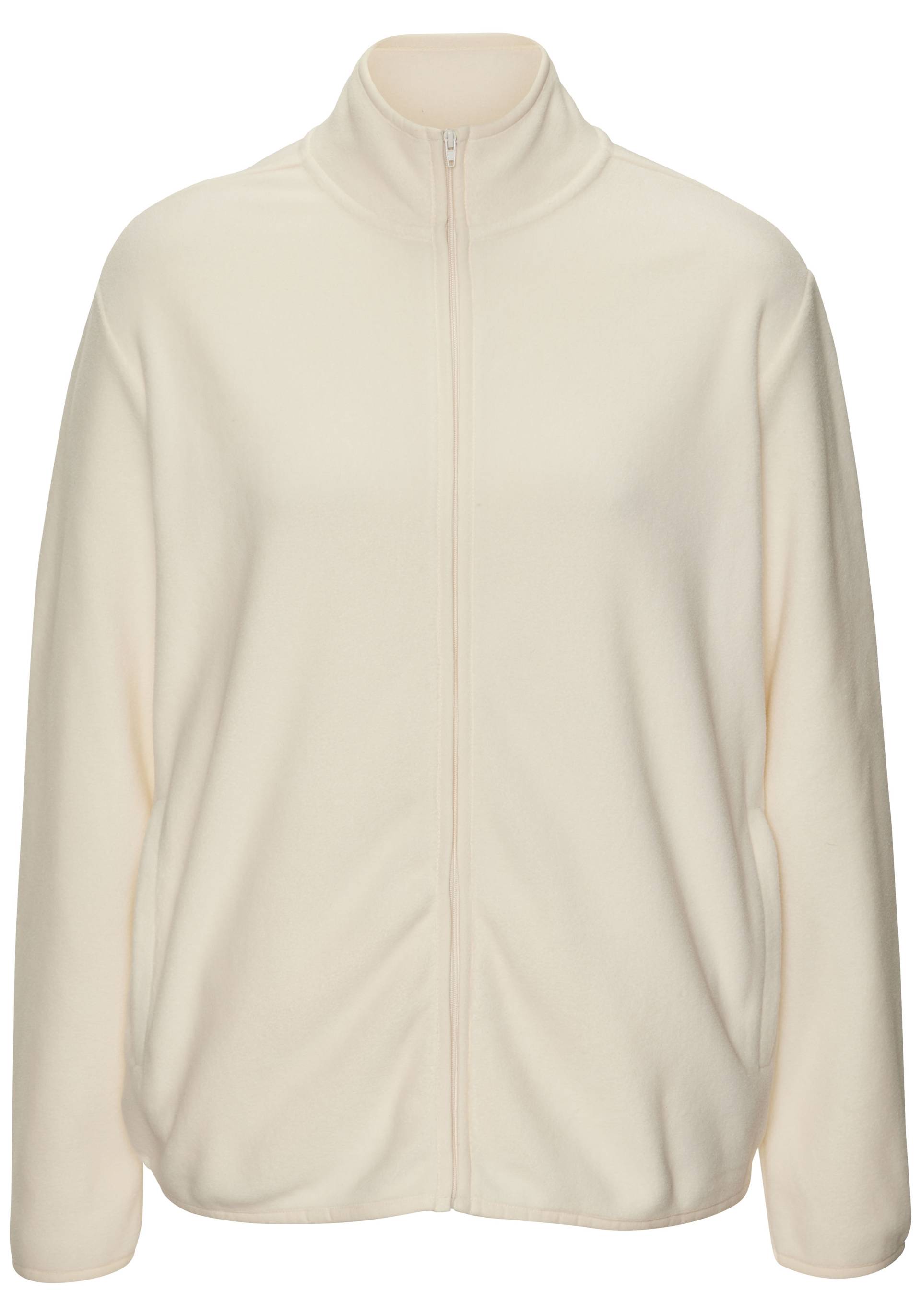 Vivance Sweatjacke, mit Stehkragen und Eingrifftaschen von Vivance
