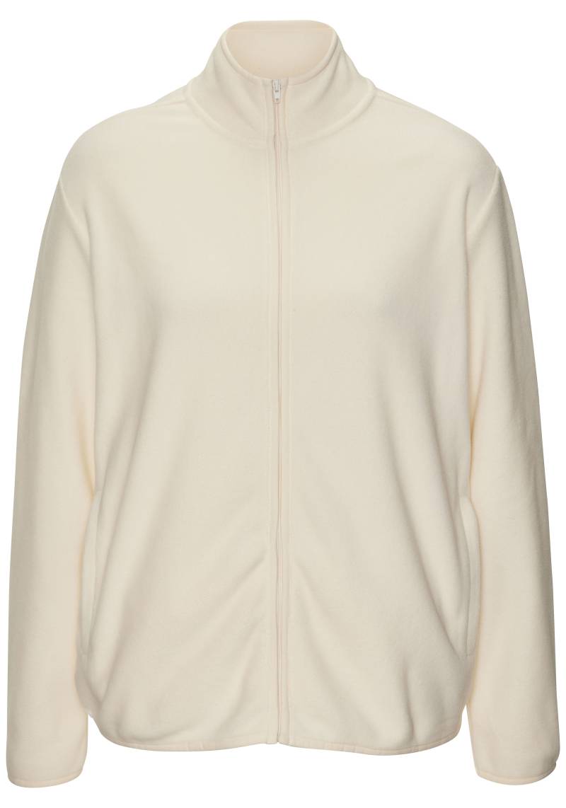 Vivance Sweatjacke, mit Stehkragen und Eingrifftaschen von Vivance