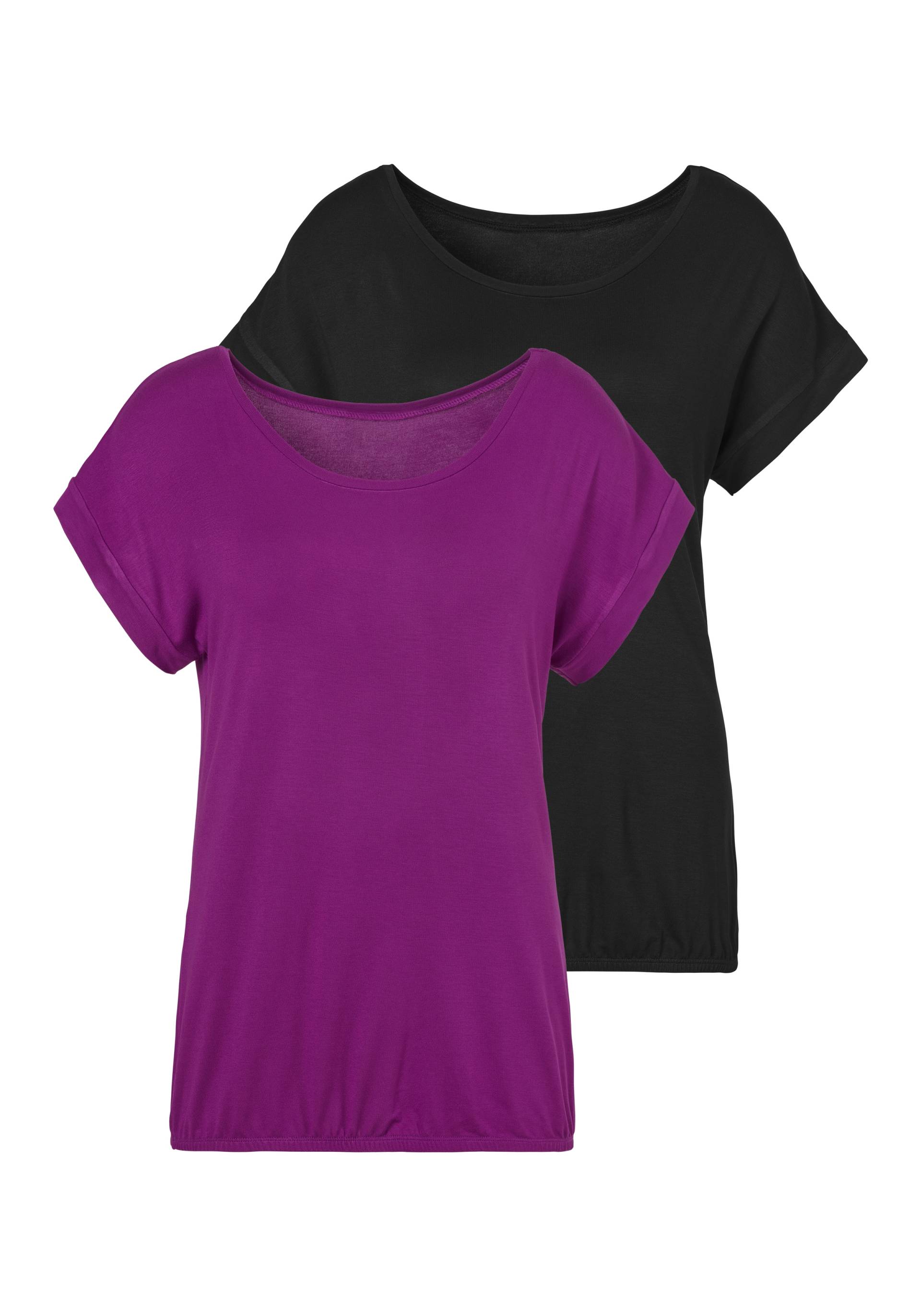 Vivance T-Shirt, (2er-Pack) von Vivance