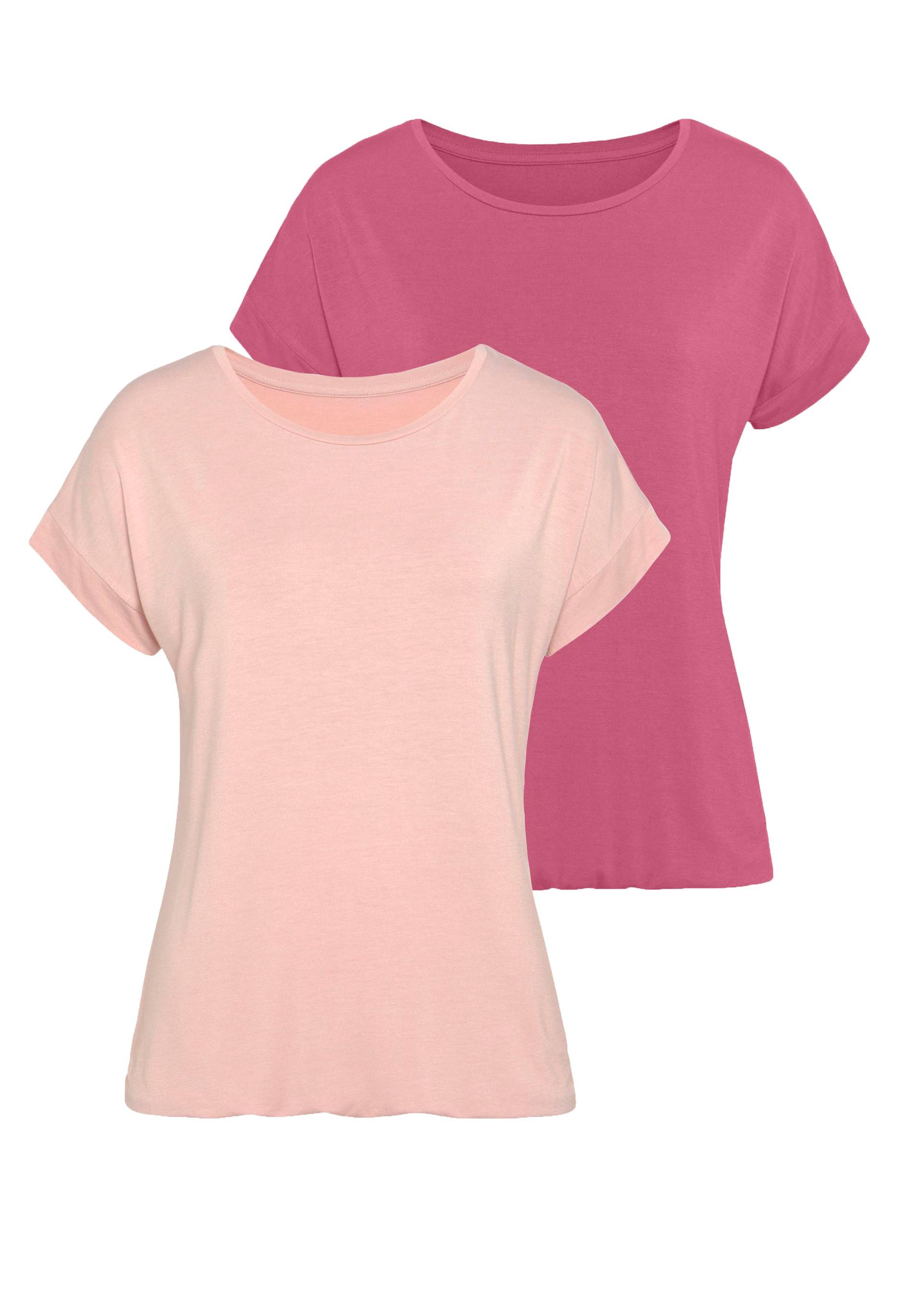 Vivance T-Shirt, (2er-Pack) von Vivance