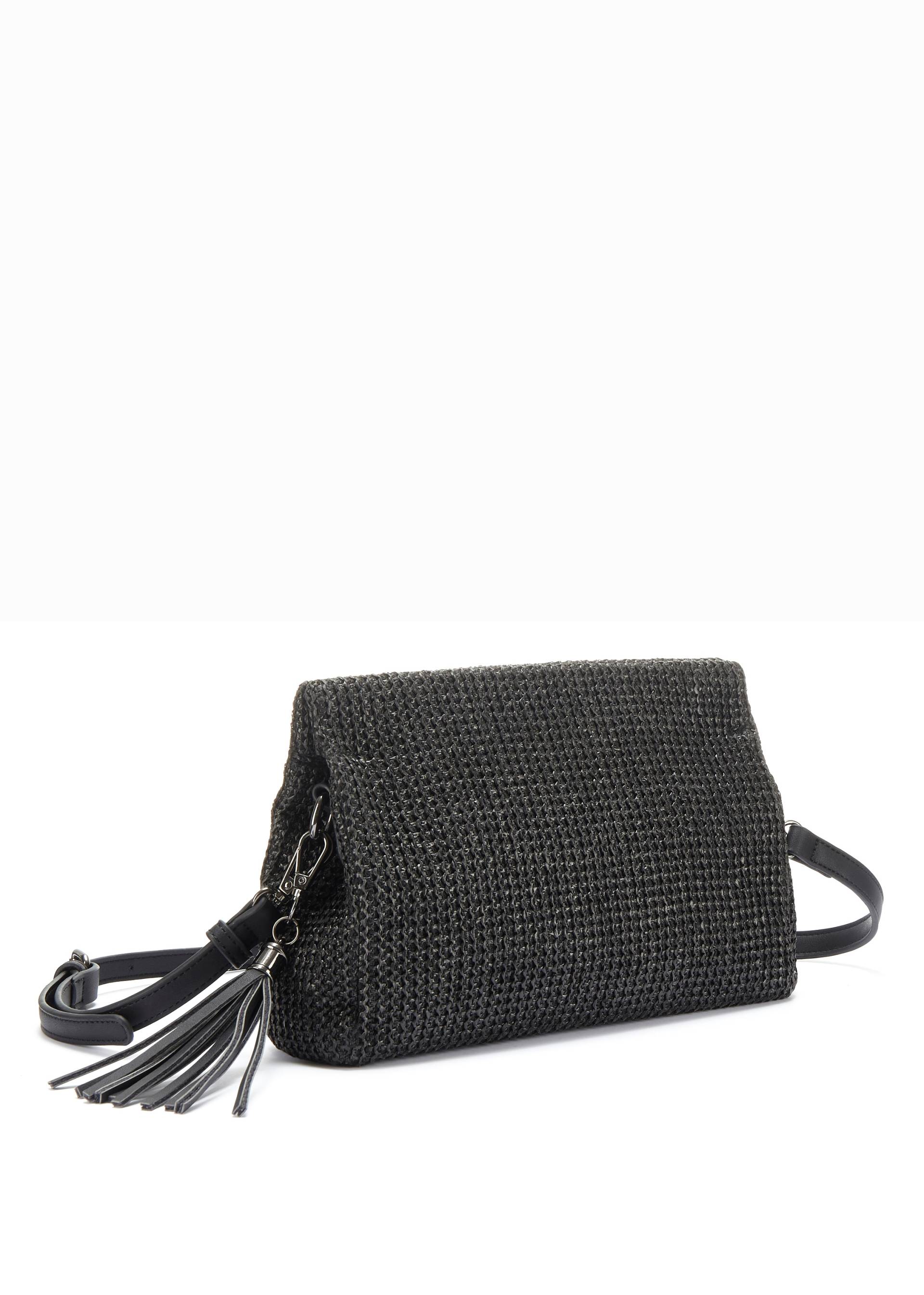 Vivance Umhängetasche »Clutch«, Handtasche,Schultertasche,Basttasche,Tragetasche,Crossbody Bag VEGAN Vivance Umhängetasche »Clutch«, Handtasche,Schultertasche,Basttasche,Tragetasche,Crossbody Bag VEGAN von Vivance