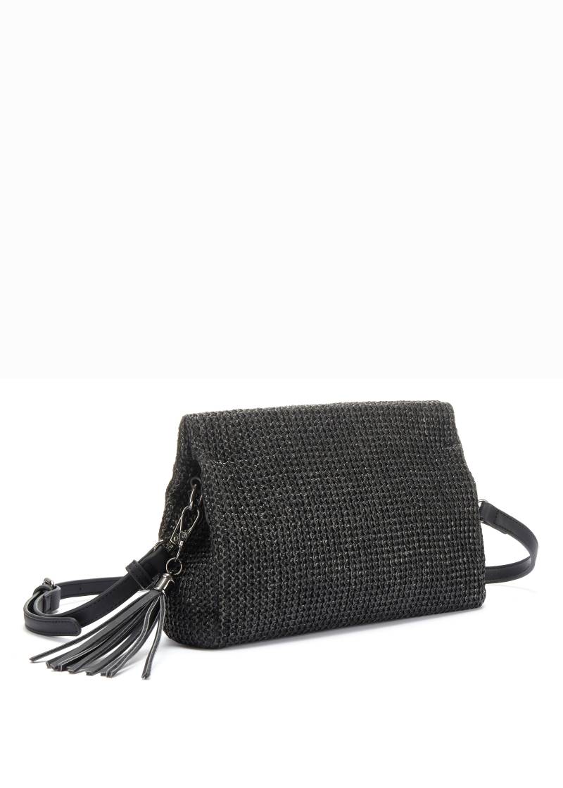 Vivance Umhängetasche »Clutch«, Handtasche,Schultertasche,Basttasche,Tragetasche,Crossbody Bag VEGAN von Vivance