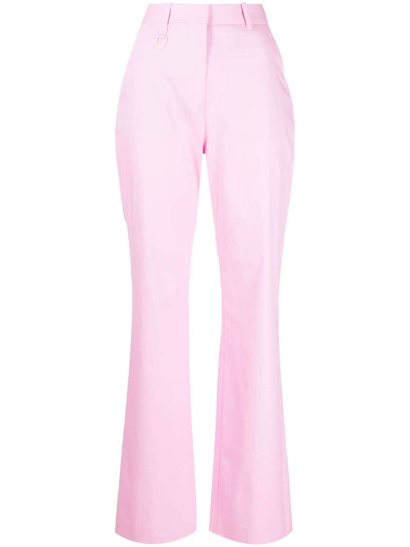 Vivetta high-waisted flared-leg trousers - Pink von Vivetta