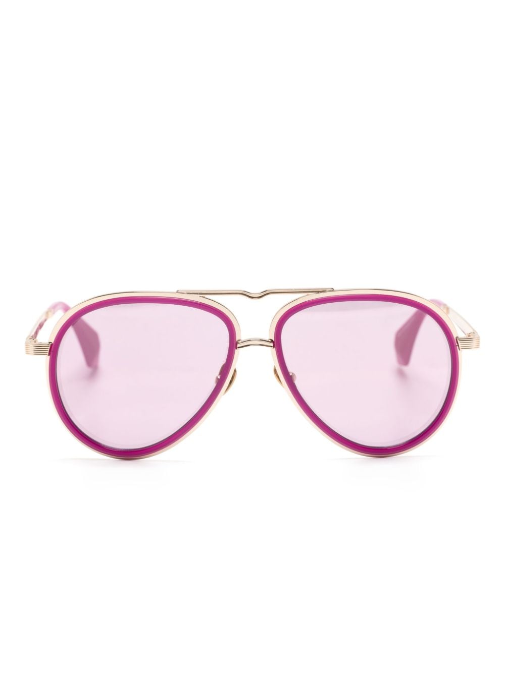 Vivienne Westwood Cale pilot-frame sunglasses - Pink von Vivienne Westwood