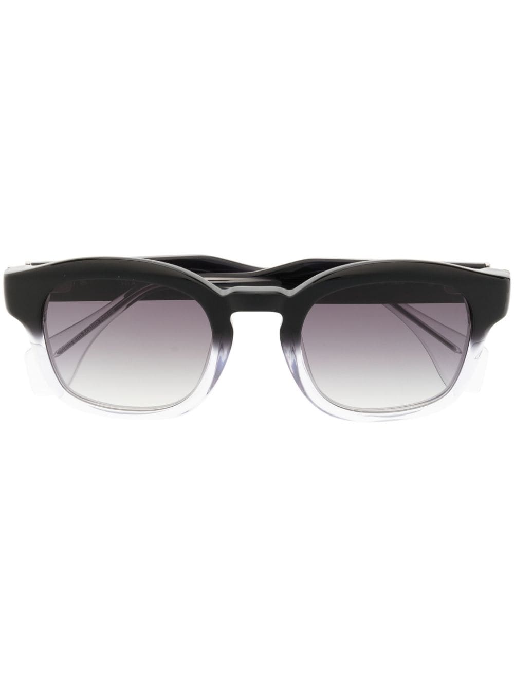 Vivienne Westwood Cary glossy rectangle-frame sunglasses - Black von Vivienne Westwood