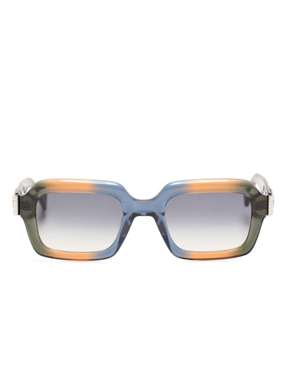 Vivienne Westwood Hardware square-frame sunglasses - Blue von Vivienne Westwood