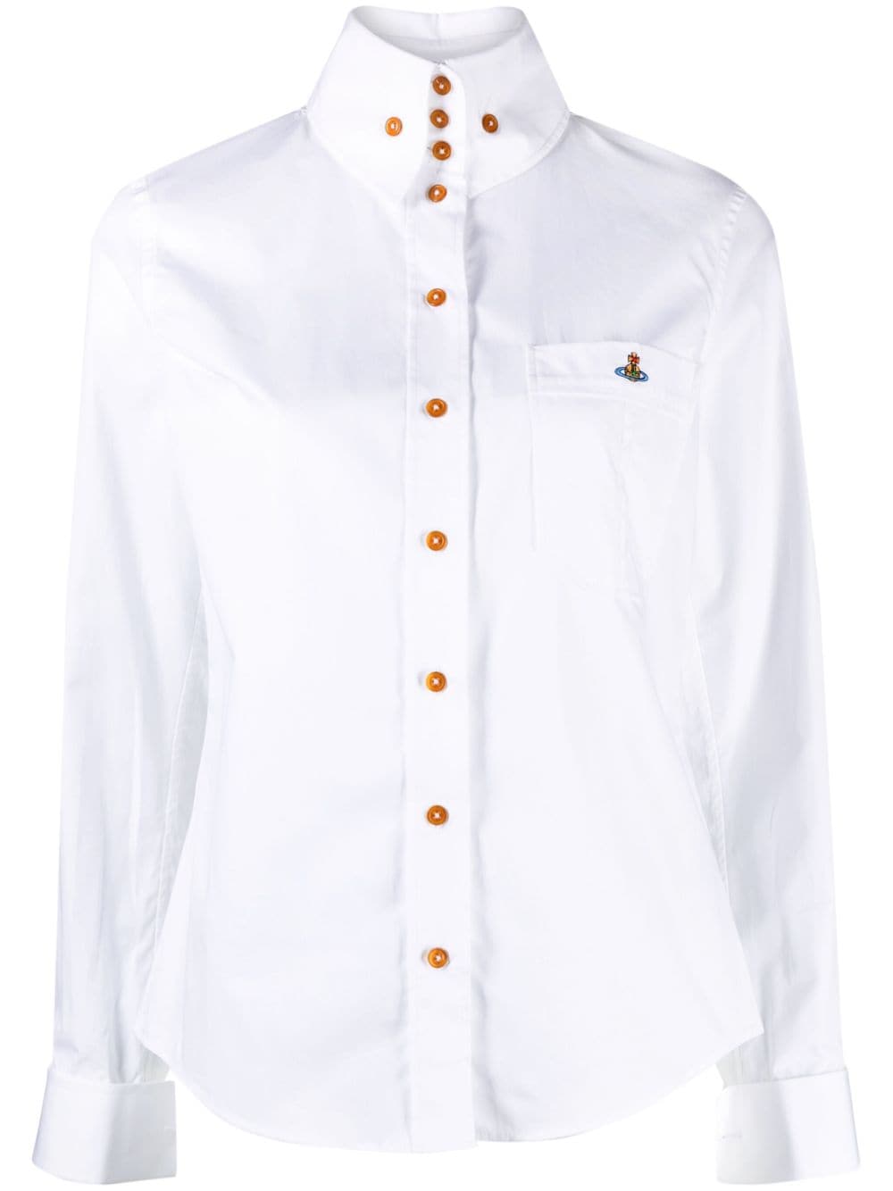 Vivienne Westwood Krall organic cotton shirt - White von Vivienne Westwood