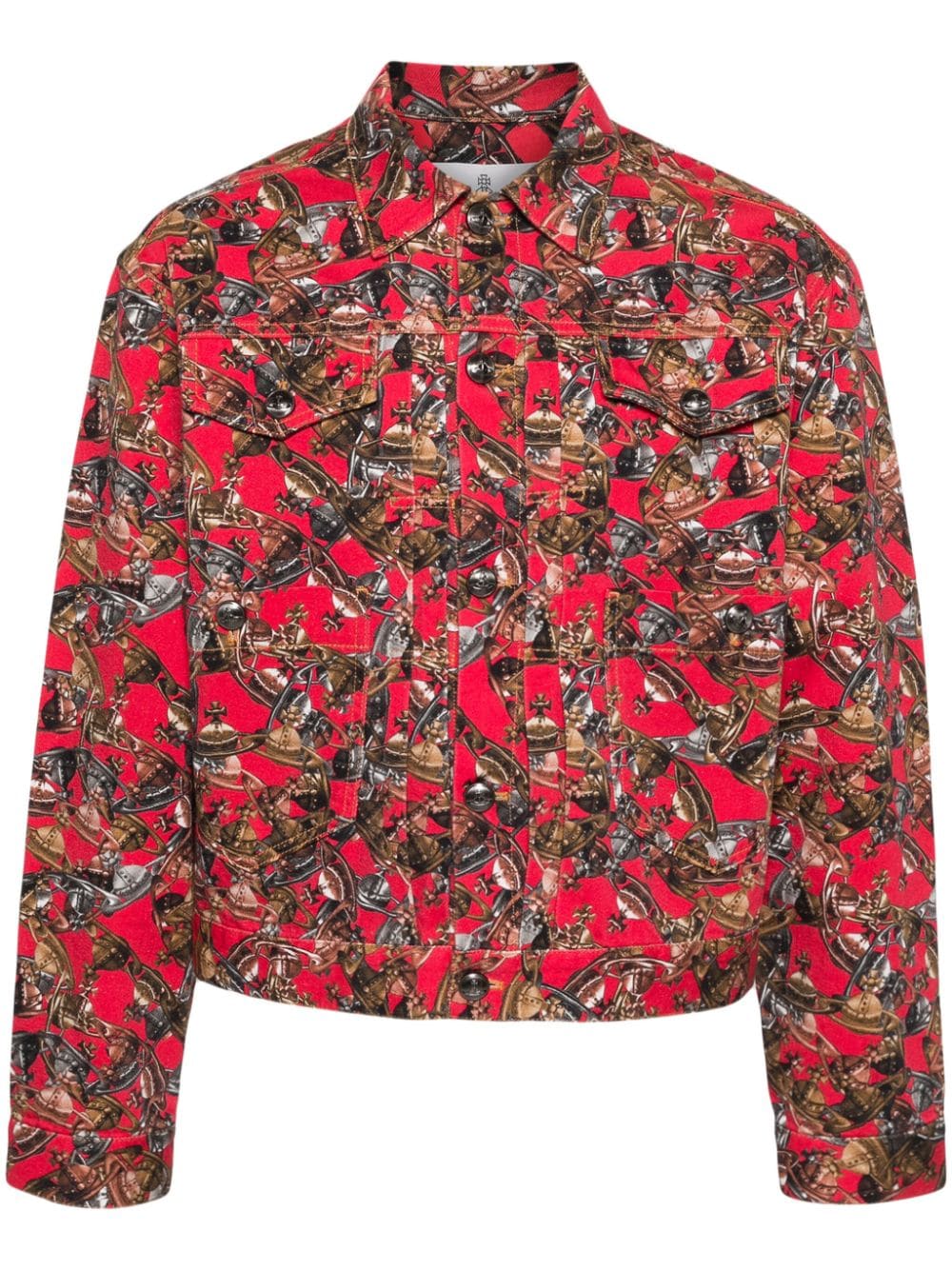 Vivienne Westwood Marlene Crazy Orb jacket - Red von Vivienne Westwood