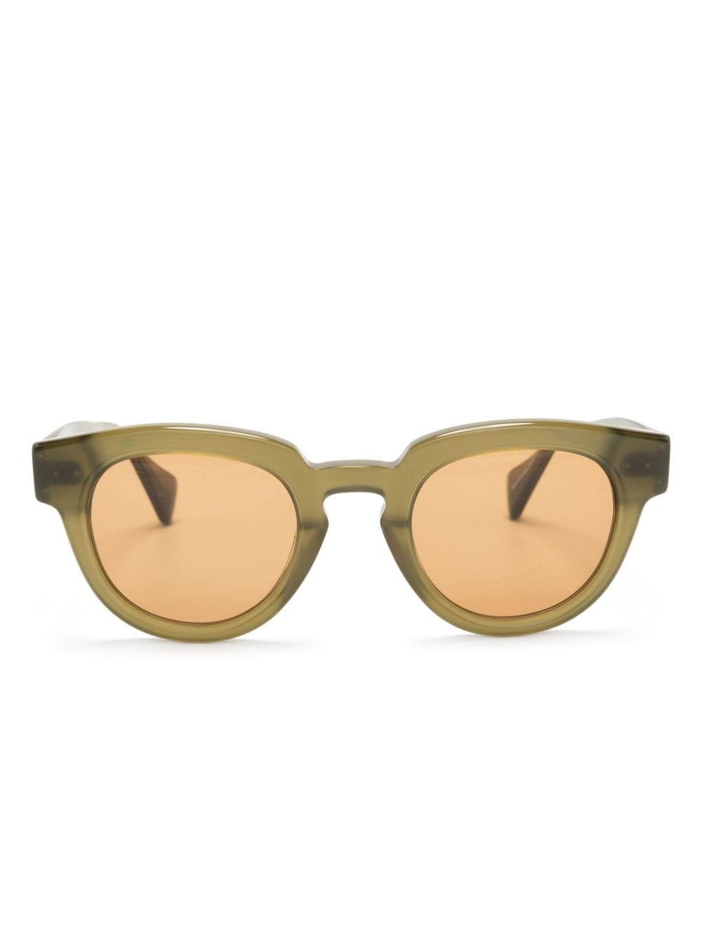 Vivienne Westwood Miller round-frame sunglasses - Green von Vivienne Westwood