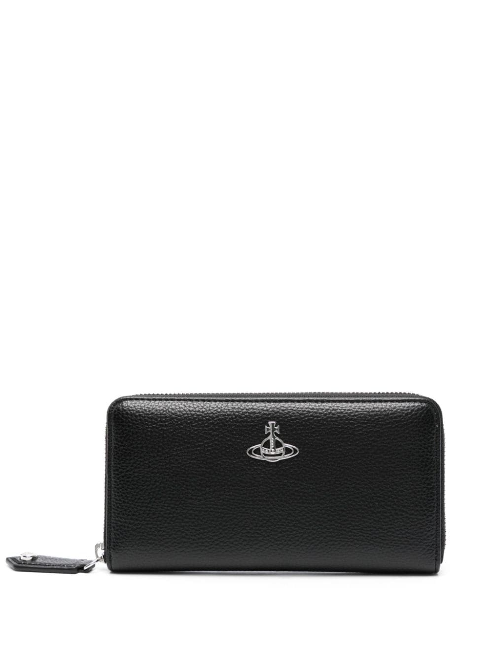 Vivienne Westwood Orb-plaque wallet - Black von Vivienne Westwood