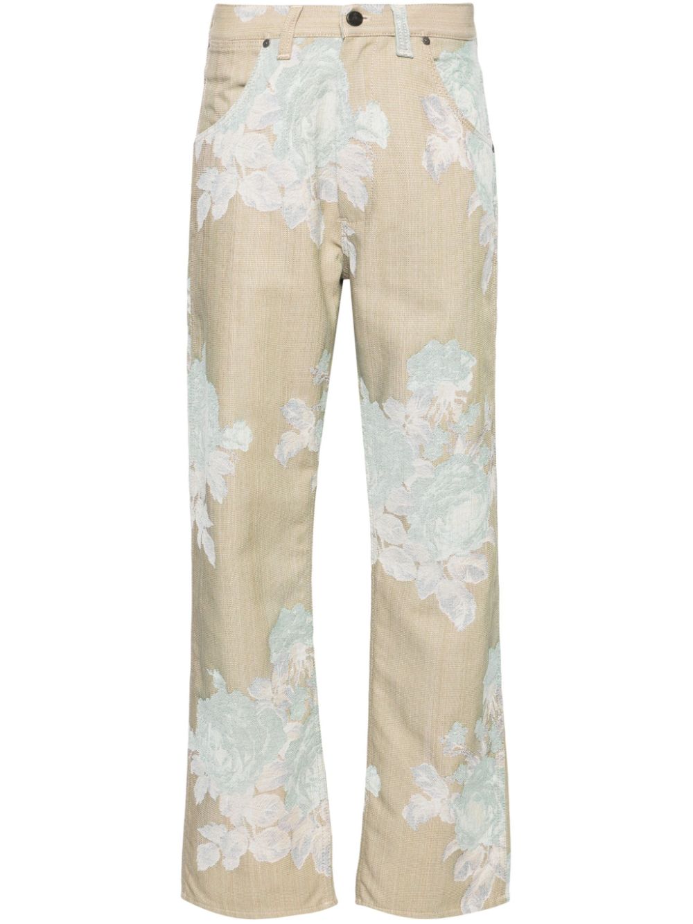 Vivienne Westwood Ranch high-rise straight jeans - Neutrals von Vivienne Westwood