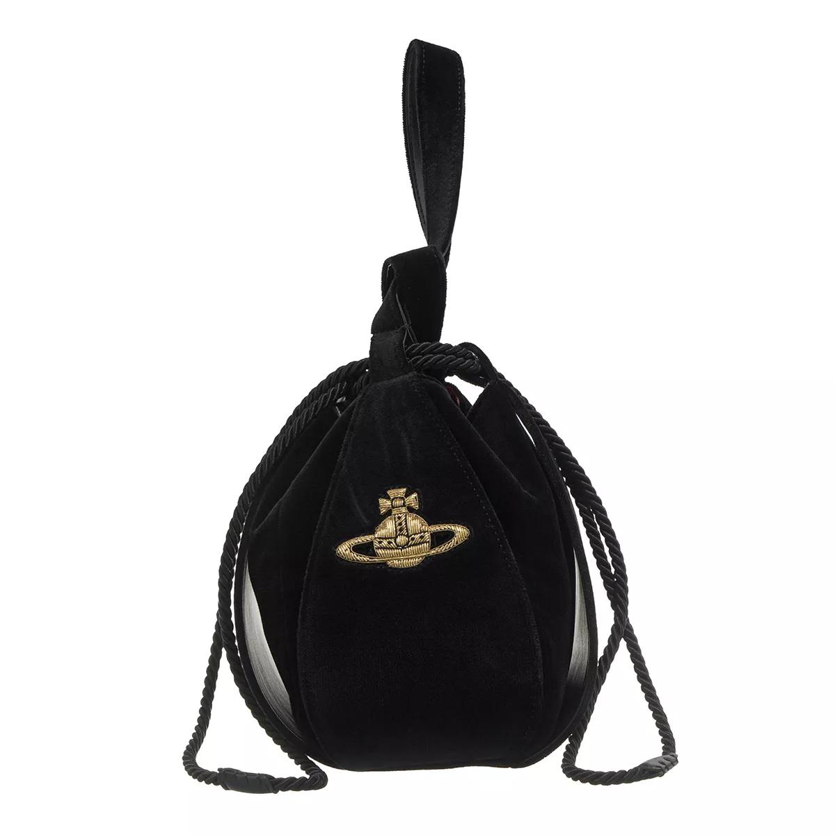 Vivienne Westwood Umhängetasche - Kitt Bucket Bag - Gr. unisize - in Schwarz - für Damen von Vivienne Westwood