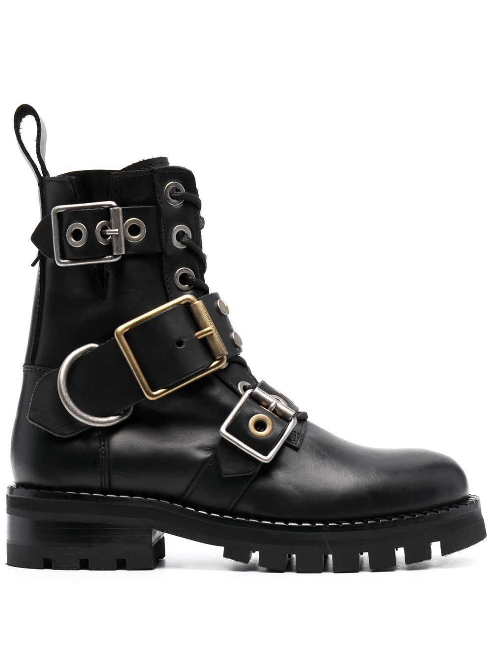 Vivienne Westwood stud-embellished combat boots - Black von Vivienne Westwood