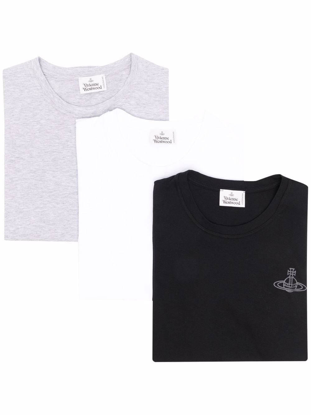 Vivienne Westwood three-pack T-shirts - White von Vivienne Westwood