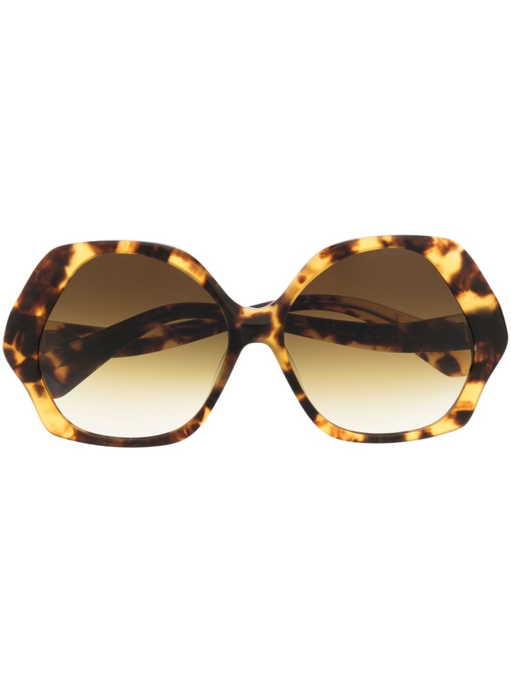 Vivienne Westwood tortoiseshell oversize-frame sunglasses - Brown von Vivienne Westwood