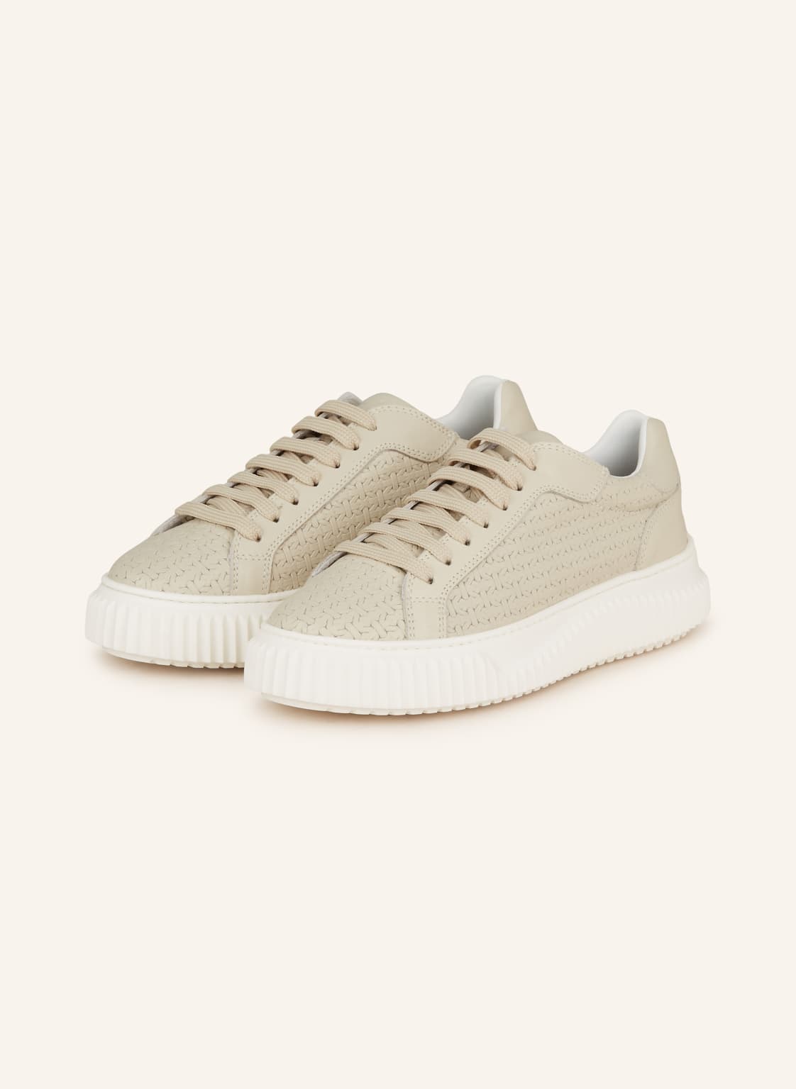 Voile Blanche Sneaker Lipari Woven beige