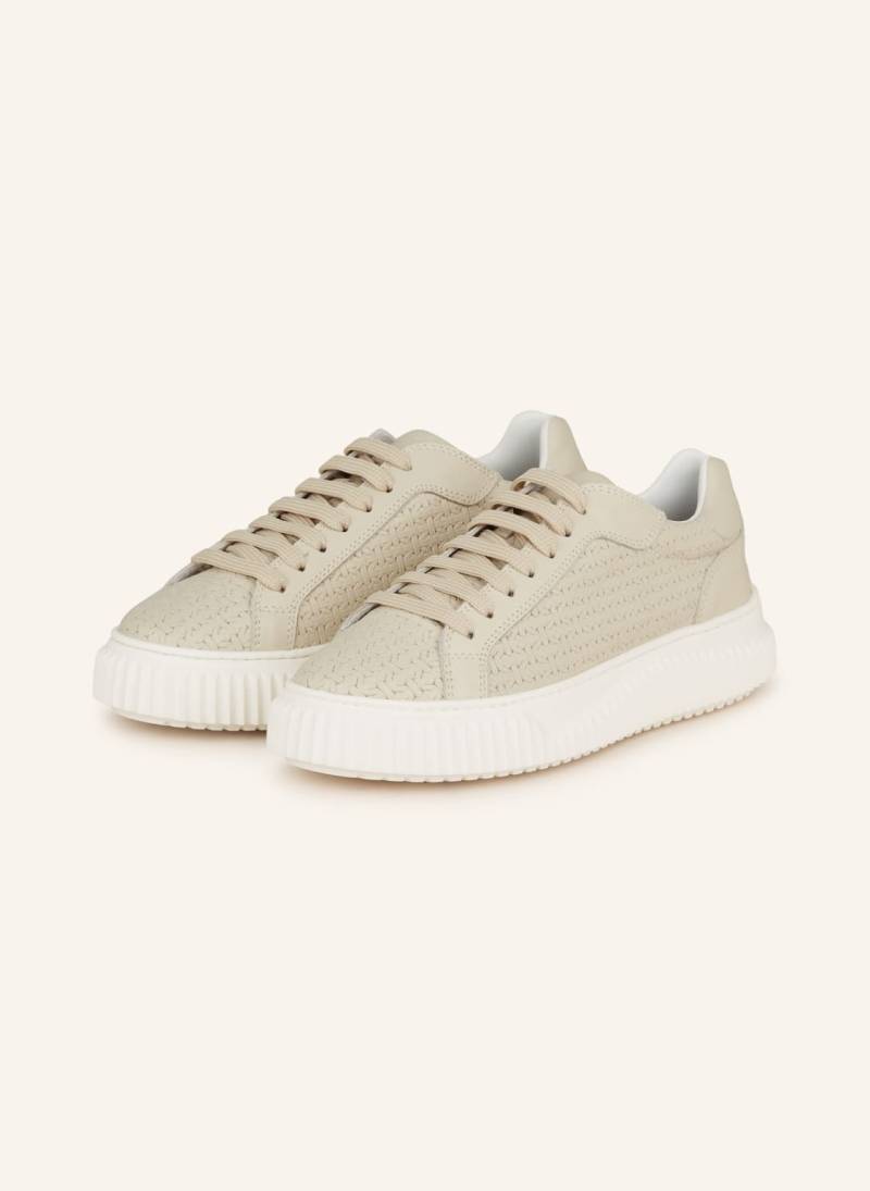 Voile Blanche Sneaker Lipari Woven beige von Voile blanche