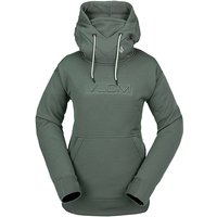 VOLCOM Damen Snowboardsweater RIDING Hydro Hoodie dunkelgrün | L von Volcom